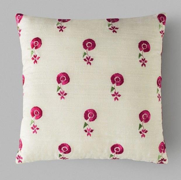 premium embroidered cushion cover